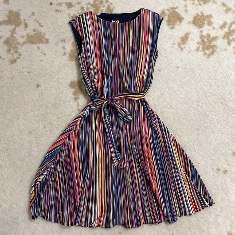 DKNY multi color dress